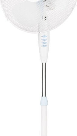 MPM Стоящ Вентилатор 50W Диаметър На Вентилатора 42cm Бял