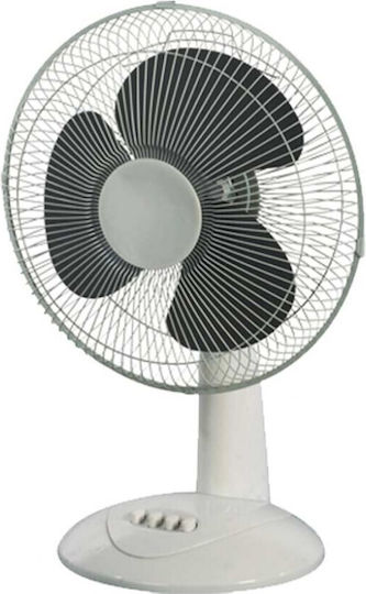 TnS Tabletop Fan 35W Fan Diameter 30cm White