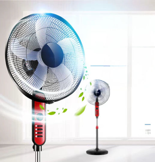 Mistral Plus Вентилатор Стоящ Вентилатор 70W Диаметър На Вентилатора 45см Черен