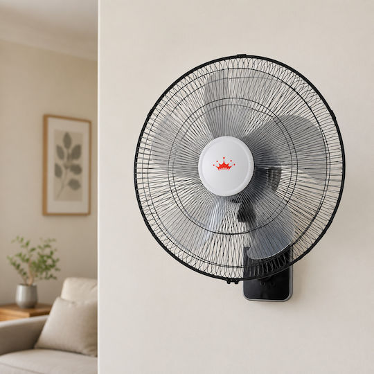 Pedestal Fan 80W Fan Diameter 30cm White