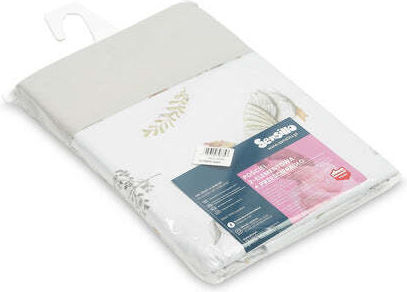 Sensillo Baby Crib Bedding Set 3pcs White