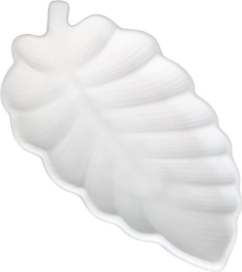 CHeirokamoto Ceramic Decorative Platter White 18.2x10x3cm