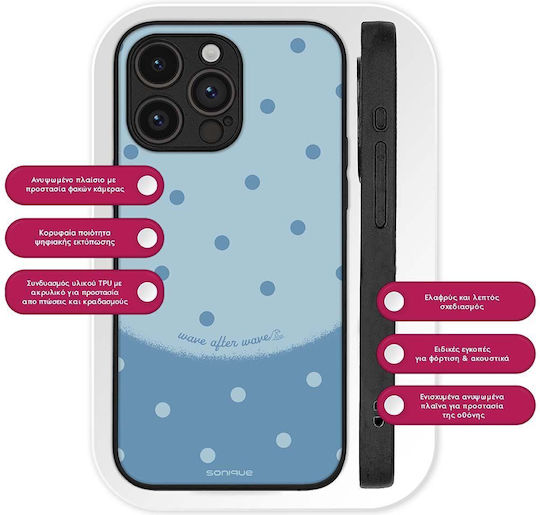 Husă Sonique Delulu Polka Era Series Samsung Galaxy Z Fold 6 Delulu Wave