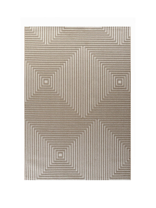Tzikas Carpets Summer Bedroom Rugs Set Beige 398-0-335-68983-670 2pcs