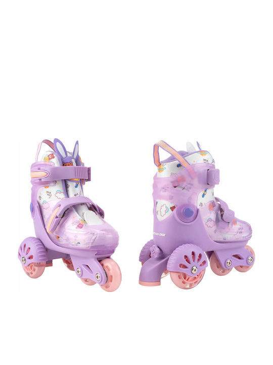 Action One Beginner Adjustable Inline Skates Size S 31-34 Purple