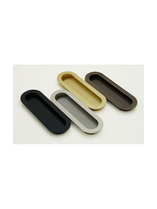 Convex Seria 1509ps-s05s05 Mânere Îngropate Pentru Uși Cu Gaură De Cheie Argintiu 50mm 1509PS-S05S05