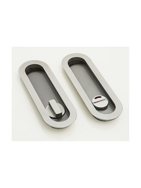 Convex Σειρά 1509zsaf-s05s05 Χούφτα Πόρτας Ασημί 1509ZSAF-S05S05