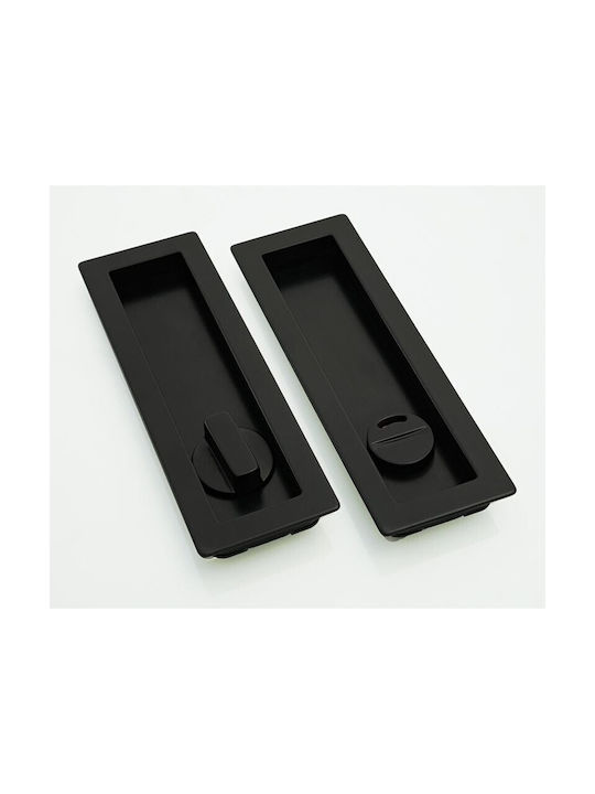 Convex Σειρά 1507zsaf-s19s19 Χούφτα Πόρτας Μαύρη 1507ZSAF-S19S19