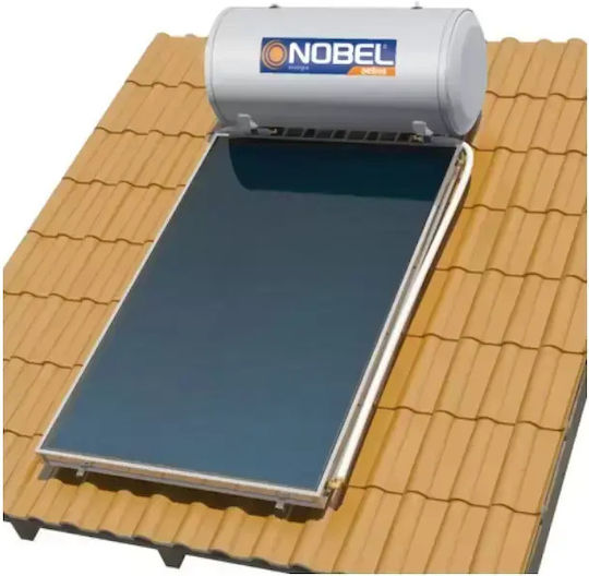 Nobel Solar Water Heater 160lt Glass 2 sq.m. Roof Tile Selective