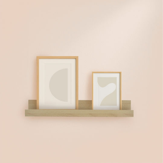 Wall Shelf with LED 60x6x7cm Wall Shelf with LED 60x6x7cm