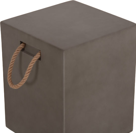 Външни Табуретки Бар от Бетон Zak Сив 36x36x43см
