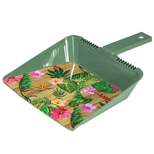 Viosarp Dustpan & Brush Set Plastic Green