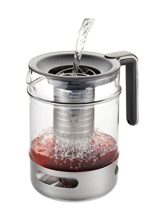 Gefu Τσαγιέρα Ανοξείδωτη Μαύρη 1500ml