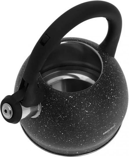 KING Hoff Ceainic Inox Negru 2000ml