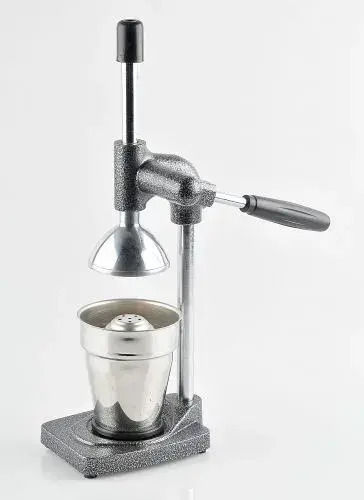 Super Mixer Tischpresse Orange aus Edelstahl in Gray Farbe