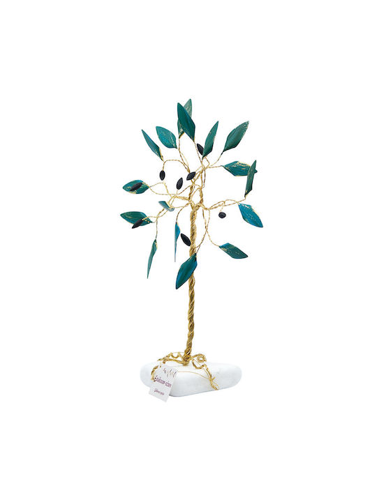 Epilekton Art Copper Olive Table Decor 16x16cm