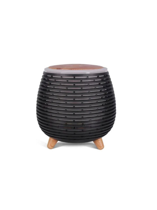Aromatherapy Diffuser Ultrasonic Mist Lamp 140ml Kp-6049 Black