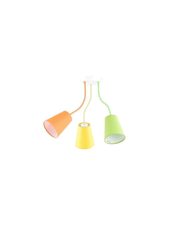 TK Lighting Wire Πολύφωτο Παιδικό Φωτιστικό Πλαφονιέρα από Μέταλλο 60W με Υποδοχή E27