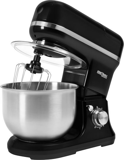 Kraft & Dele Mașină de bucătărie 3000W cu Bol din Inox 5lt