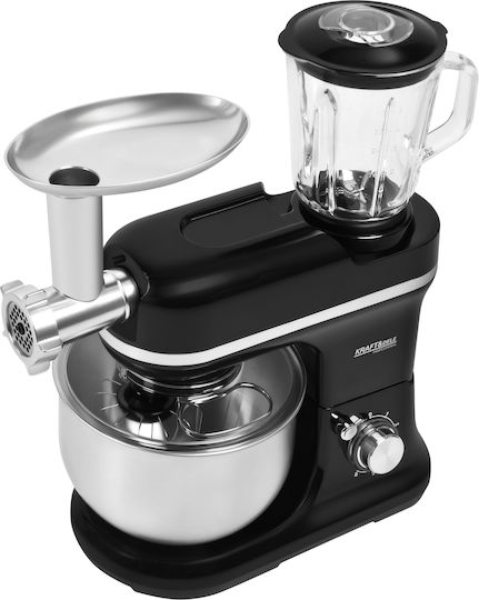 Kraft & Dele Mașină de bucătărie 3000W cu Bol din Inox 5lt