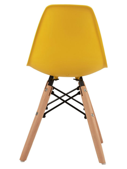 Kids Chair Kid Yellow 30.5x33x59cm