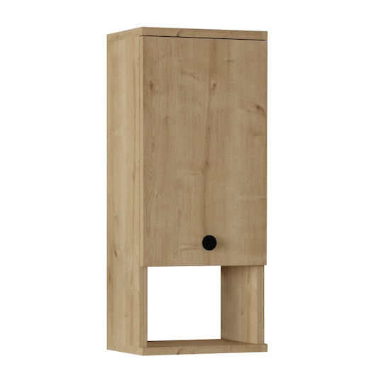 Megapap Mis Ντουλάπι Μπάνιου 30x21.8x71cm Δρυς