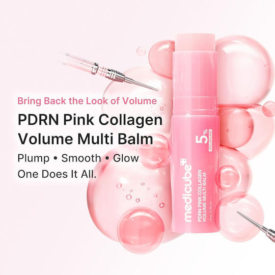 Medicube PDRN Pink Collagen Stick Balm for Face Firming & Brightening with Collagen 10gr