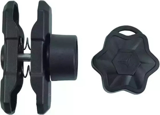 Motowolf Mdl2827d Βάση Κινητού Μοτοσυκλέτας Ρυθμιζόμενο Βραχίονα Τιμόνι Μαύρη