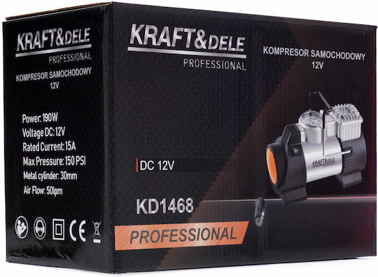 Kraft&dele Car Compressor 12v 190w 40 L Min