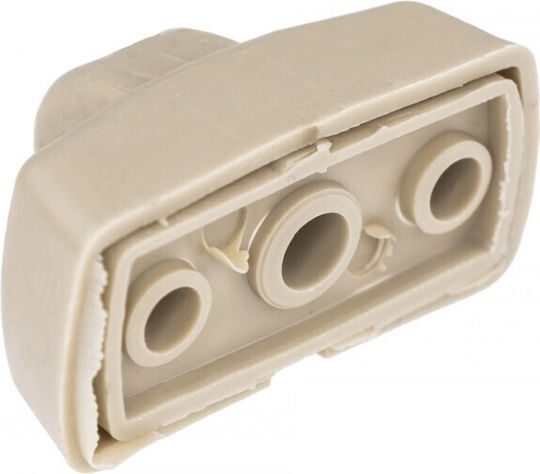 Nty Ezc-vw-720 – Sun Visor Support Base Beige Vw Audi Skoda Seat Oem 3b0857561b Y20