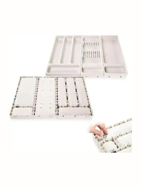Tescoma Single Plastic Flexispace Case 37x7.4cm Beige