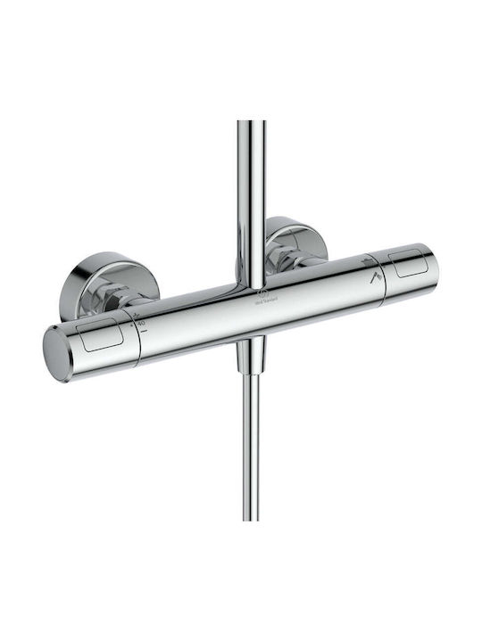 Ideal Standard Колона За Душ Без Батерия Сребриста