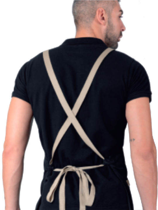 Axon Ποδιά Κουζίνας Μαύρη 003505BLCK