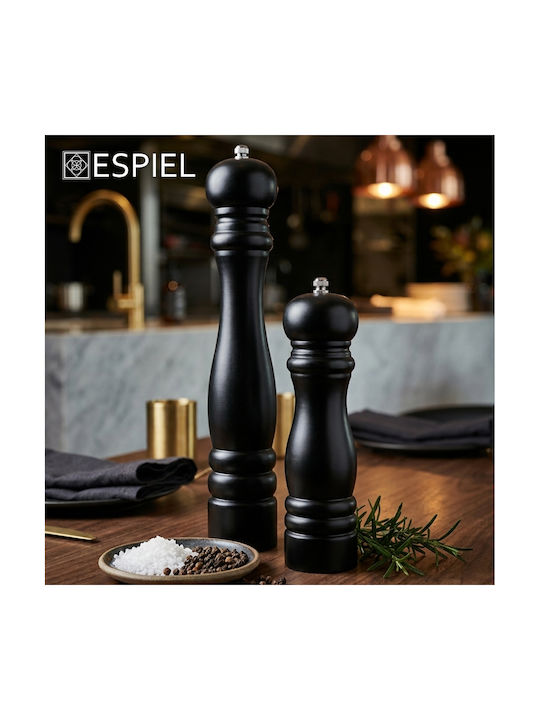 Espiel Manual Spice Mills Ceramic Set in Black Colour 6cm 2 Pieces