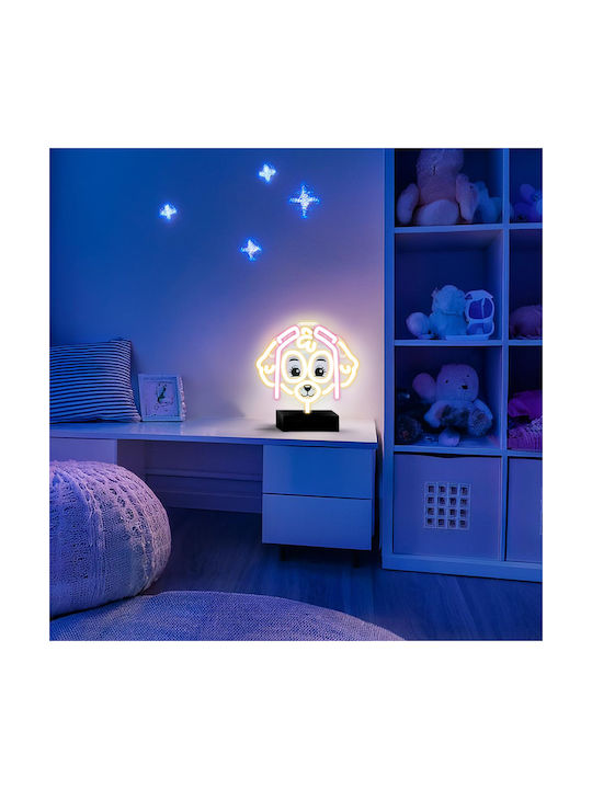 Paw Patrol LED Детско Декоративно Осветление Многоцветен 25x25см