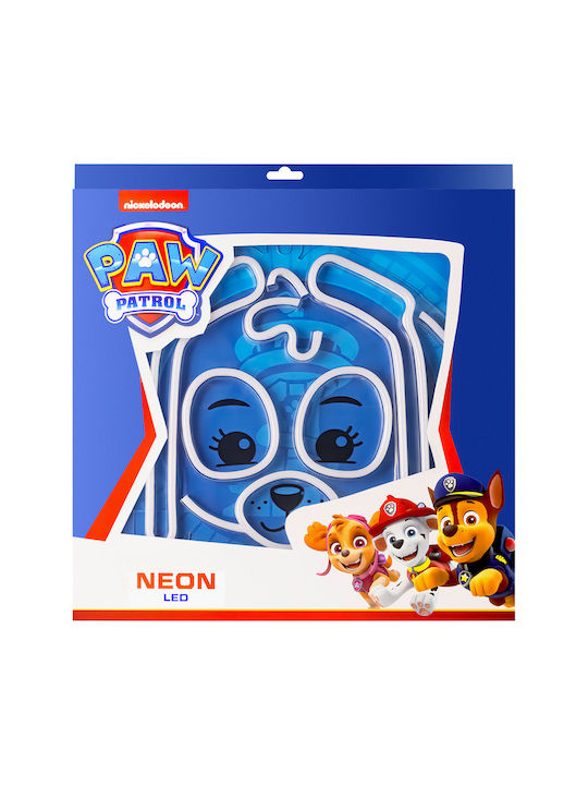 Paw Patrol LED Детско Декоративно Осветление Многоцветен 25x25см