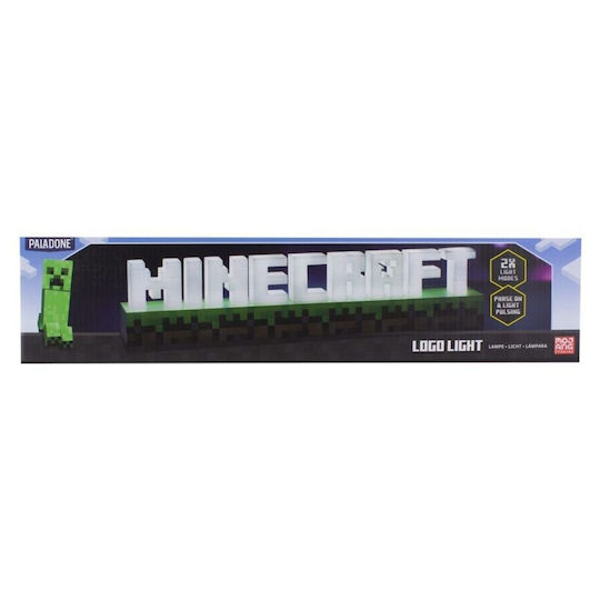 Paladone Minecraft Logo Table Lamp #pp8759mcfv2