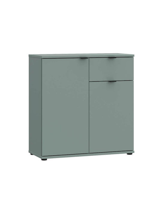 Chest of Drawers Wooden Sage 80x34x83cm