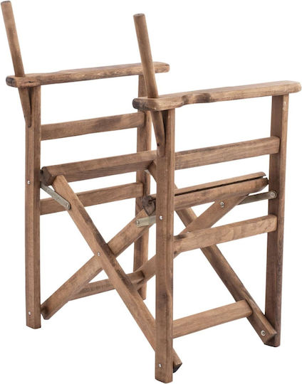 Freebox Gestell Für Regisseur Stuhl Hölzernes 57x54x88,5cm Braune