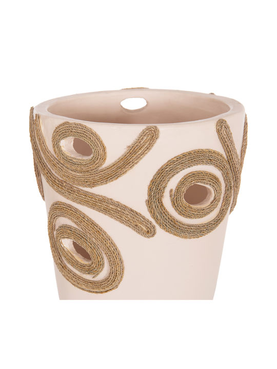 HomeMarkt Decorative Vase Ceramic Dean Beige Y22cm