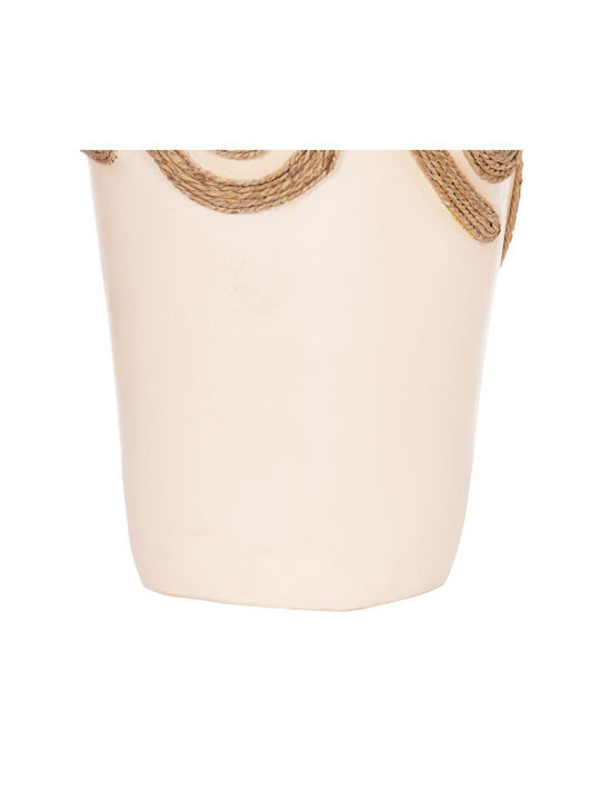 HomeMarkt Decorative Vase Ceramic Dean Beige Y22cm