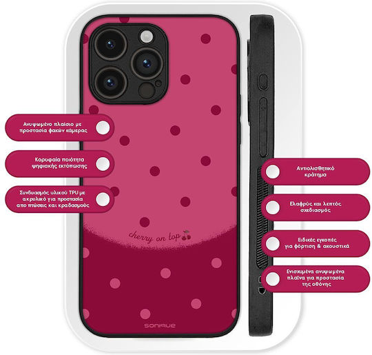 Sonique Delulu Polka Era Series OnePlus 11 5G Mobile Phone Case Top Cherry