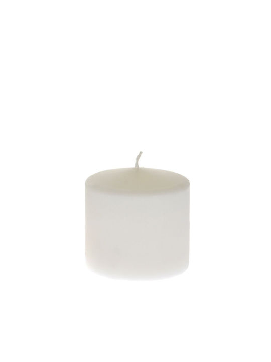 Iliadis Lumânare Decorativă Albă 575gr