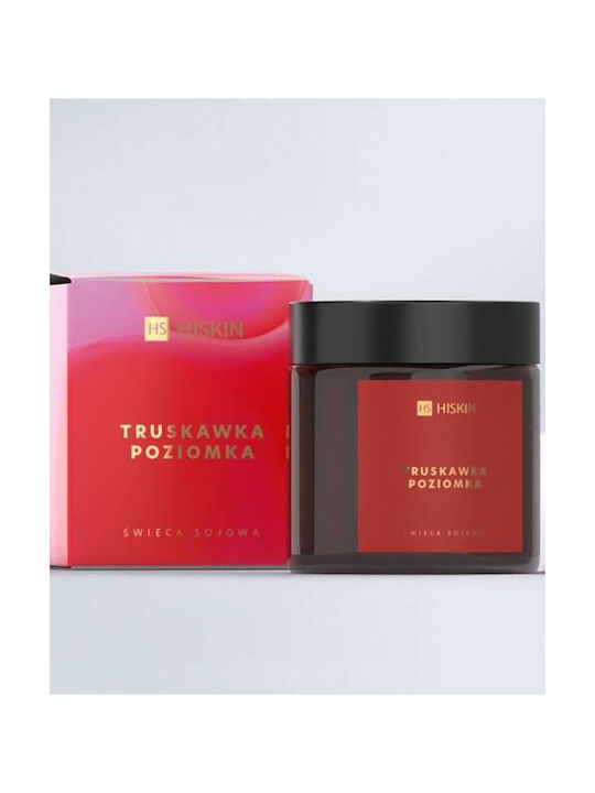 HiSkin Aromatic Candle Red Fruits in Jar with Perfume Red Fruits 100gr