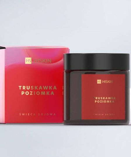 HiSkin Aromatic Candle Red Fruits in Jar with Perfume Red Fruits 100gr