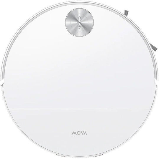 Mova S70 Pro Roller Прахосмукачка Робот с Лазерно Картографиране и Всмукателна Мощност 30000Pa Бяла