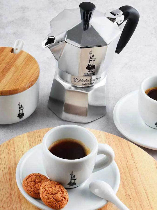 Bialetti Moka Cup Omino Φλιτζάνι Espresso από Πορσελάνη Λευκό