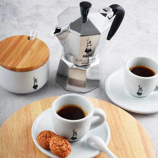 Bialetti Moka Cup Omino Φλιτζάνι Espresso από Πορσελάνη Λευκό