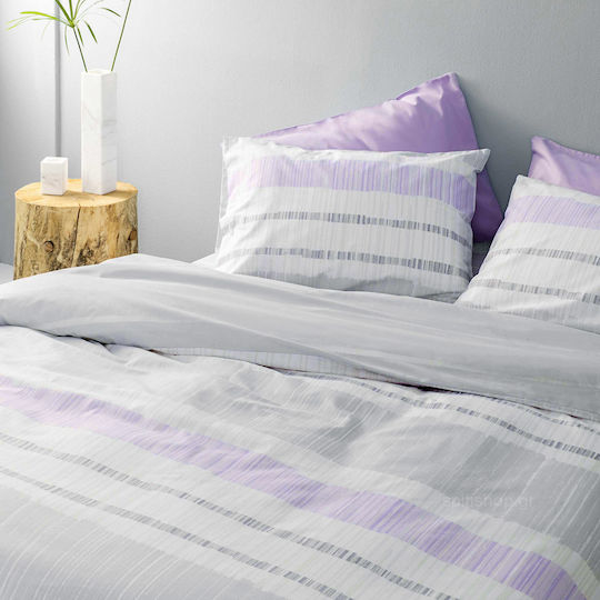 Nima Rules Coverlet Double Lilac 220x240cm
