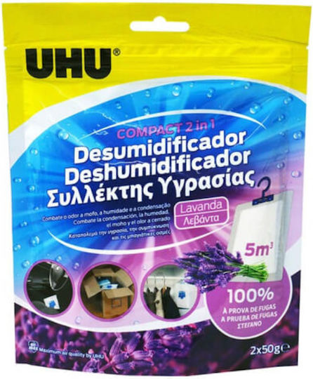UHU Ανταλλακτικό για Συλλέκτη Υγρασίας Moisture Absorber Λεβάντα 450gr UHU Ανταλλακτικό για Συλλέκτη Υγρασίας Moisture Absorber Λεβάντα 450gr